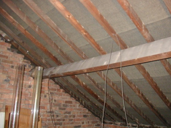 roof strengthening - traditional ridged roof